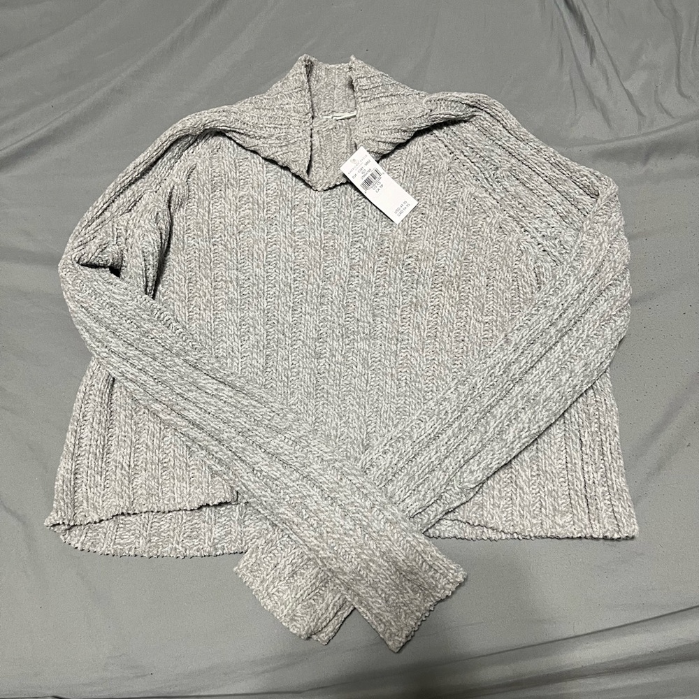 American Eagle Outfitters Gray Sweater